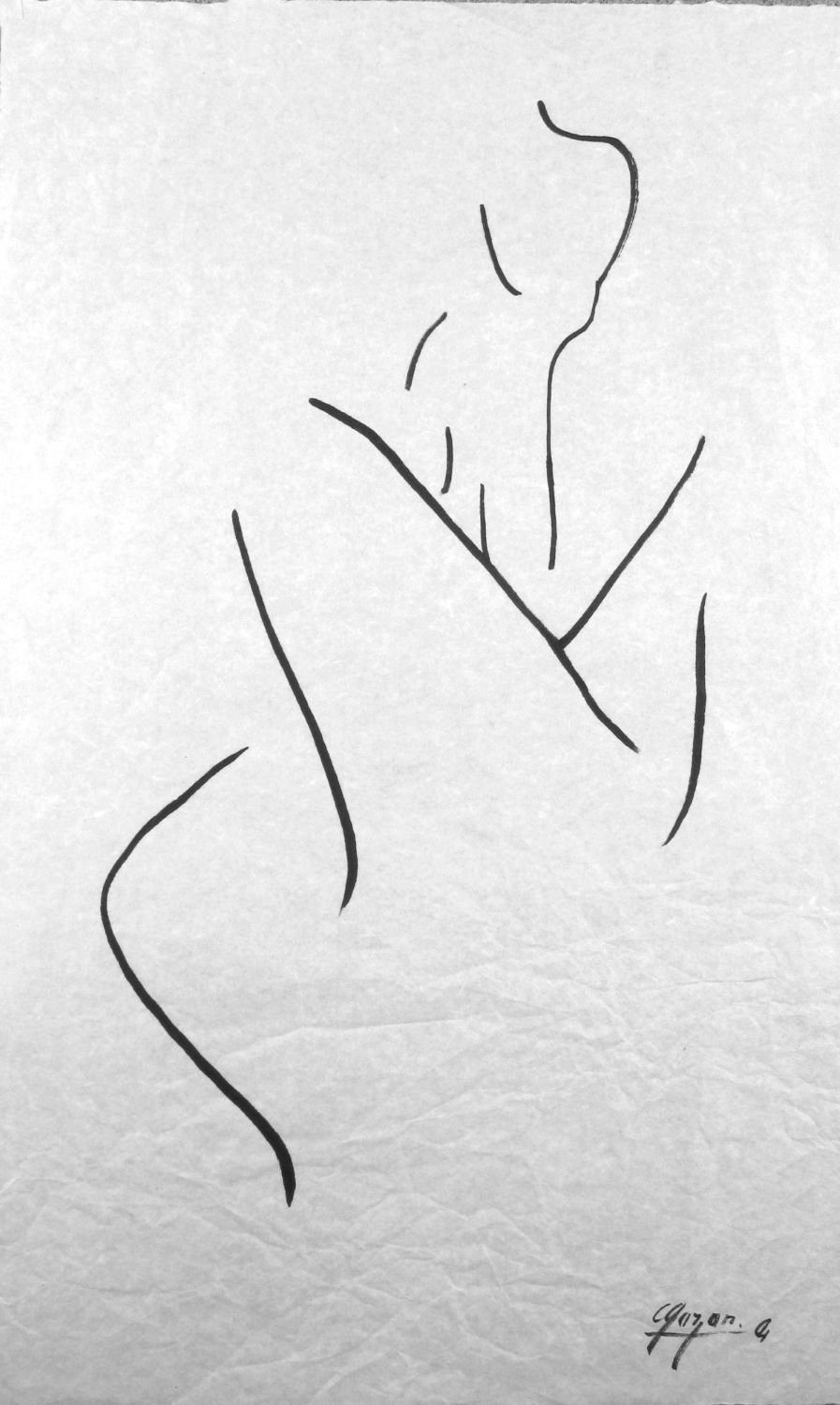 Traits au féminin 9 papier de riz
