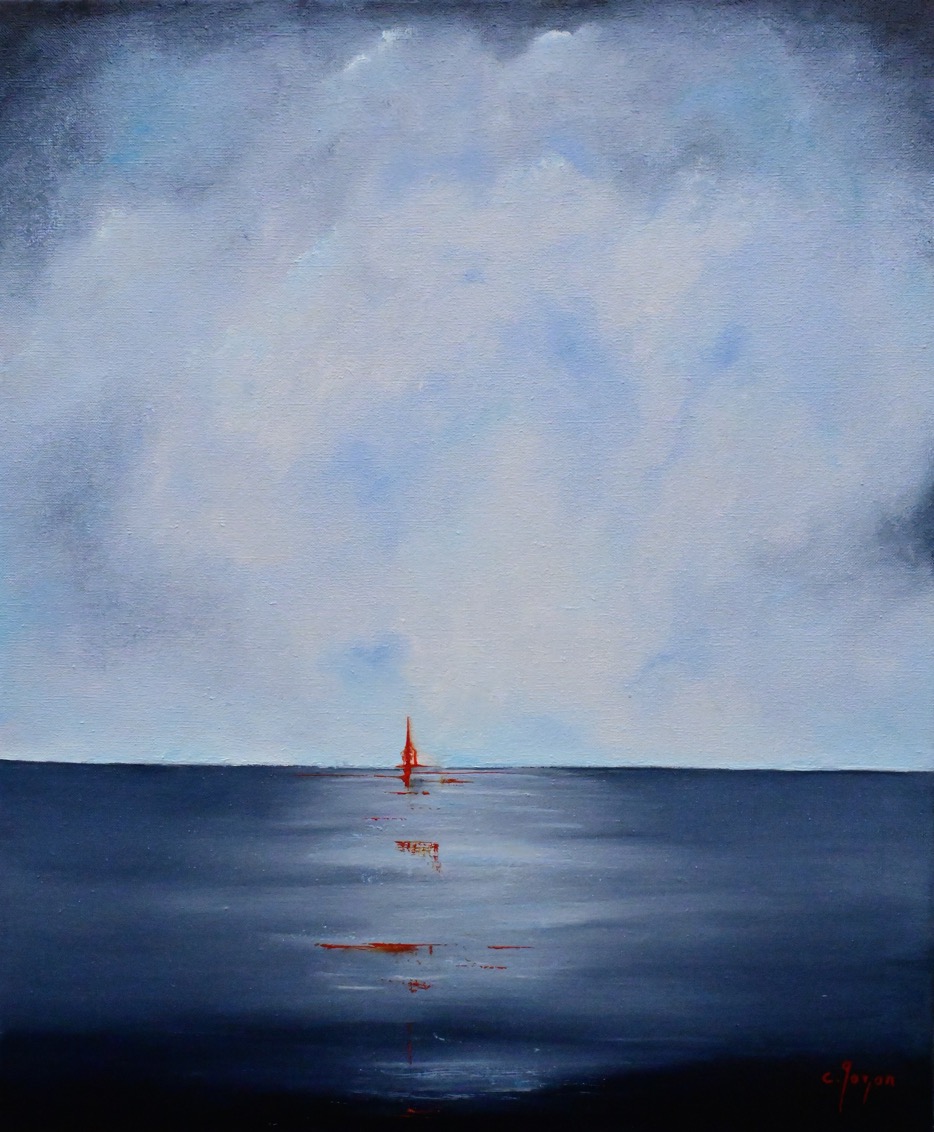 Reflets rouge Traces